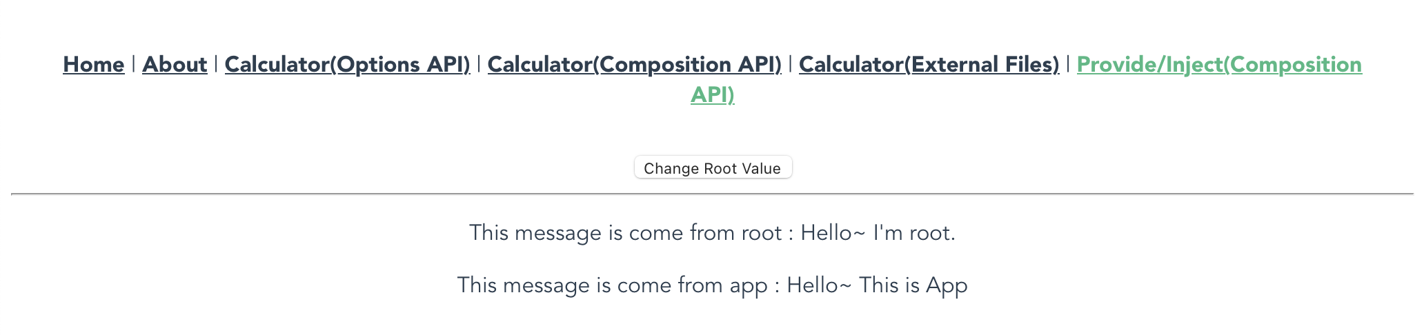 Composition API Provide/Inject 1