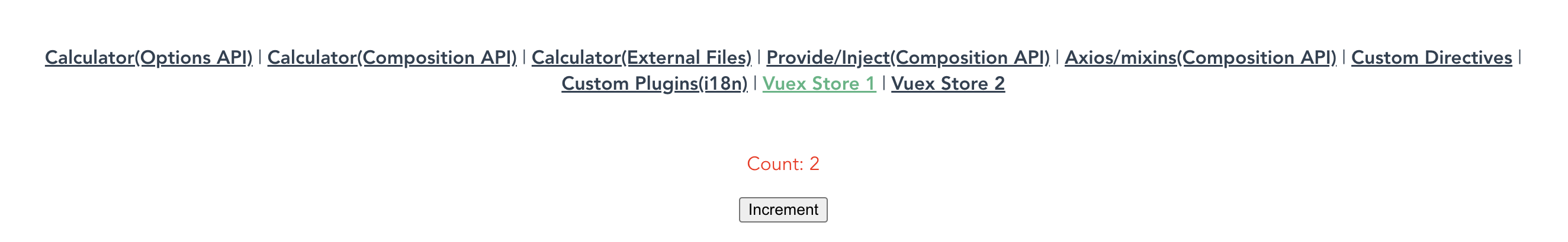 Vuex State 1