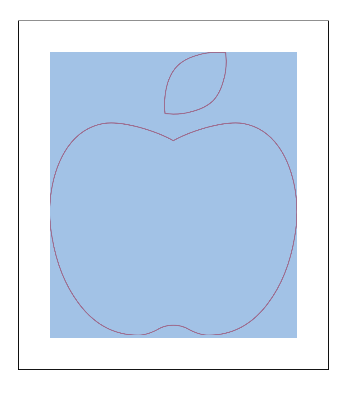 SVG Apple Clipping 2