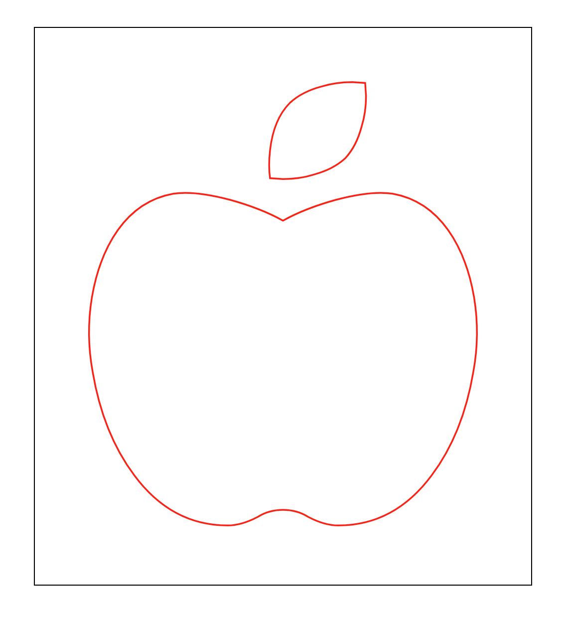 SVG Apple Stroke Dasharray 1