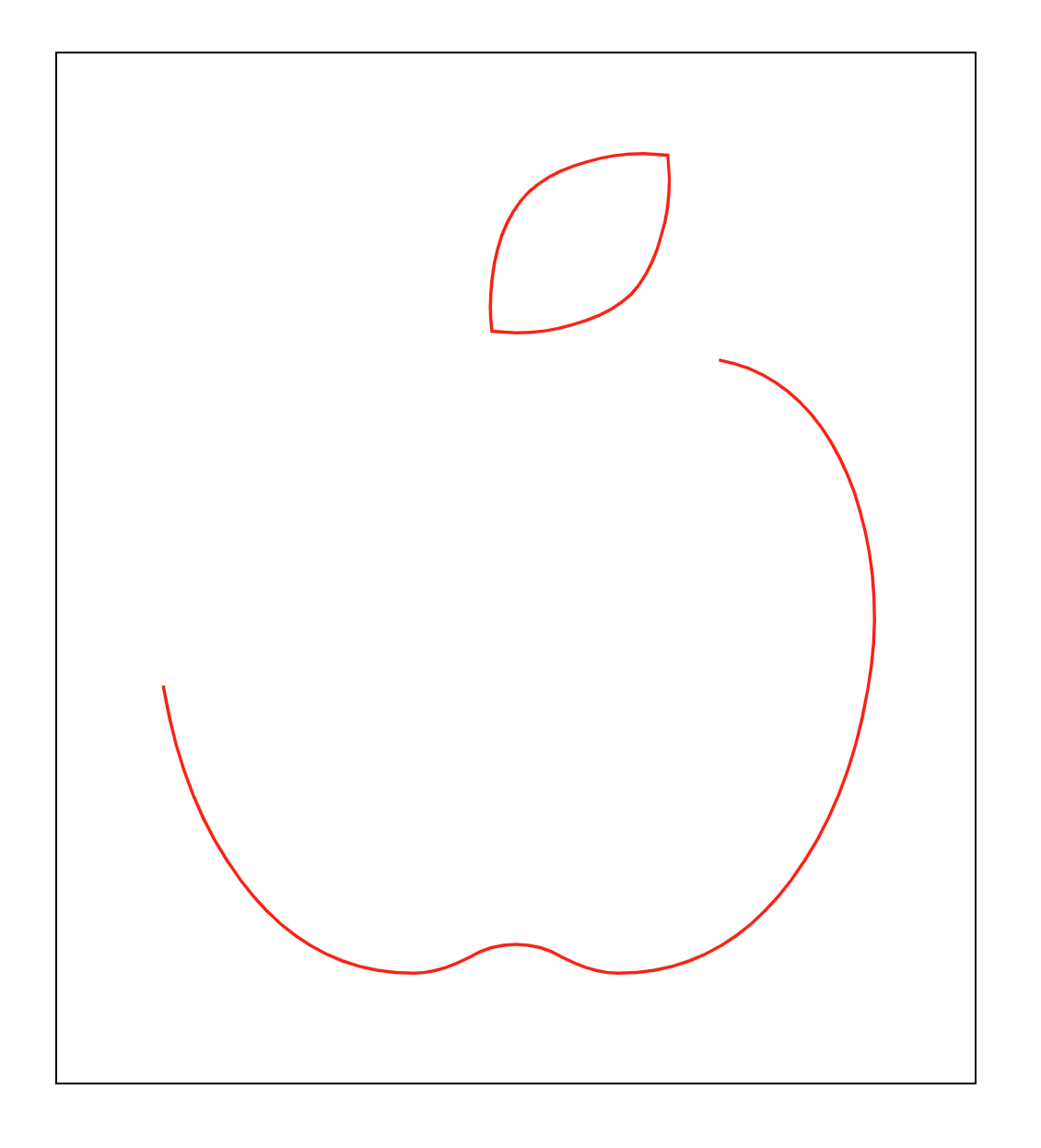 SVG Apple Stroke Dasharray 3